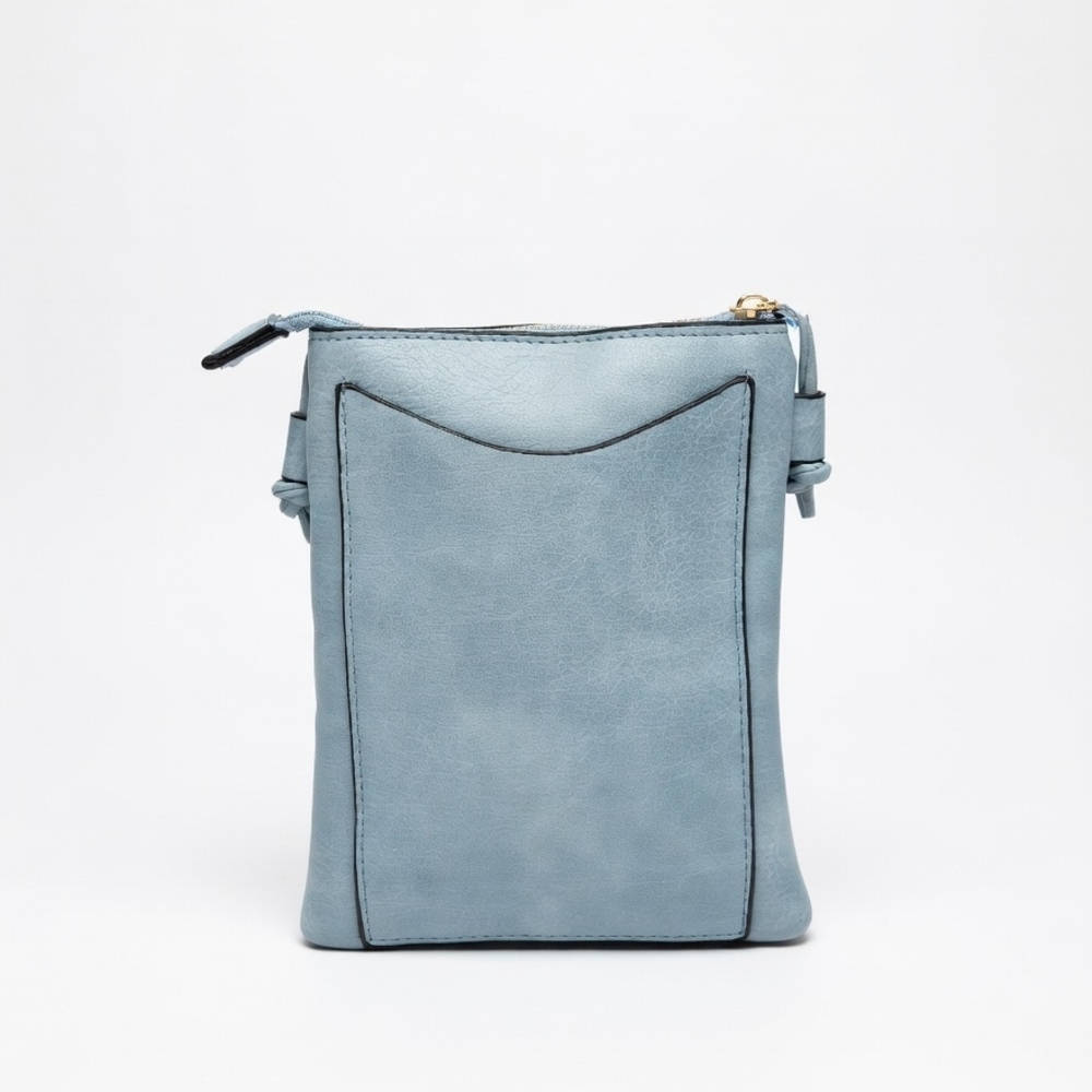 Blue Heart-Cut Crossbody Bag - Women - Picture 3 of 7